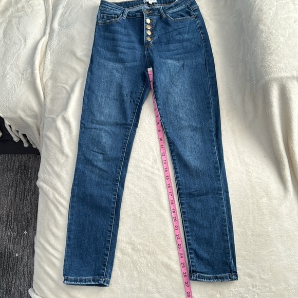Abela Story & Co boutique custom skinny jean-dark wash-size 7- Great Condition - Picture 2 of 7